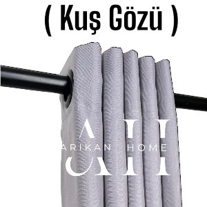 Bambu Tül Perde - Rustik Kuş Gözü